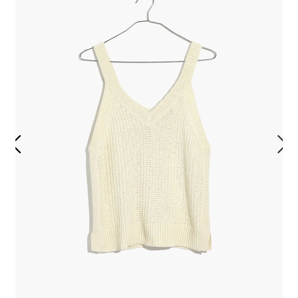 Madewell Stockton sweater tank size XS